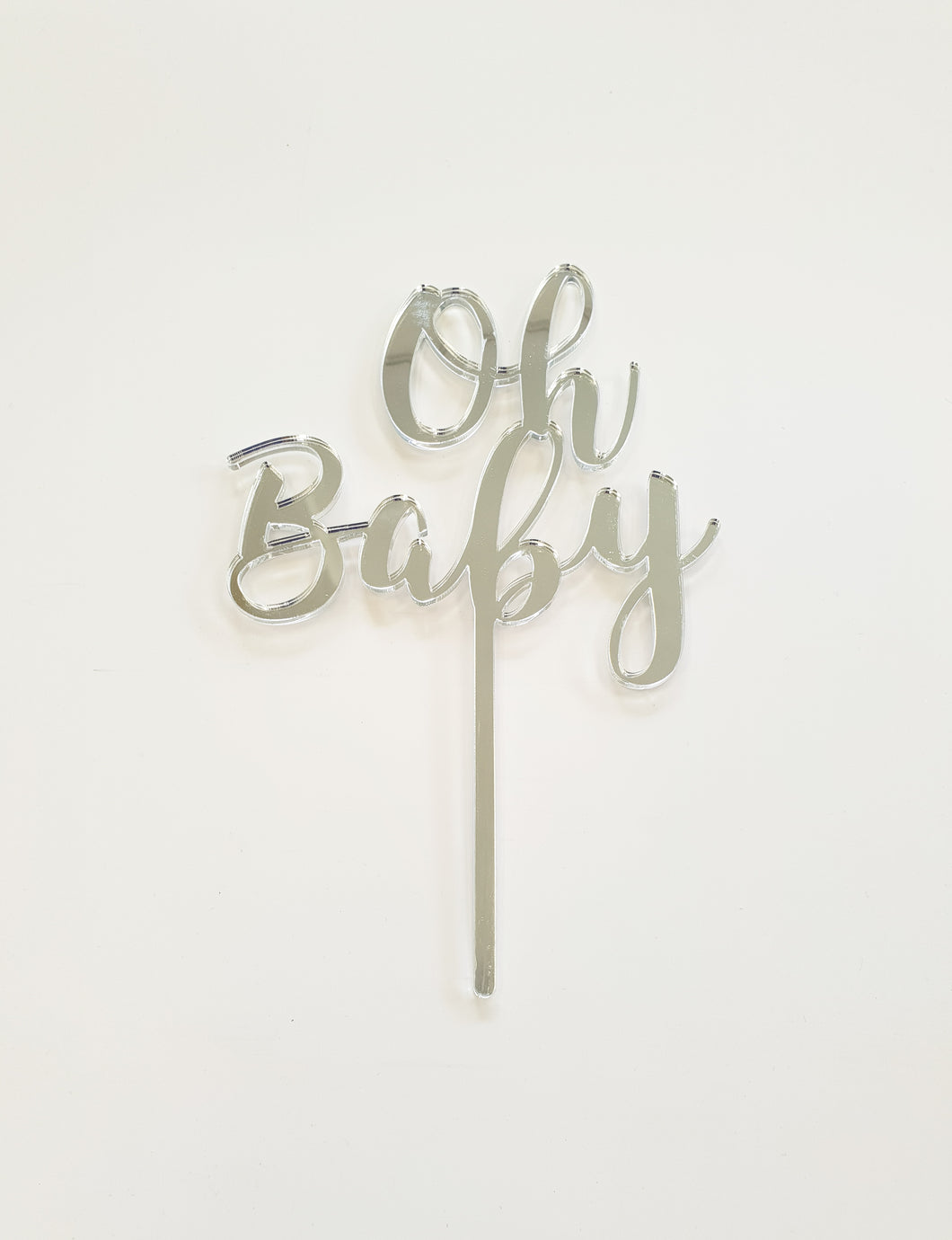 Special Extras : Oh Baby Topper (silver)